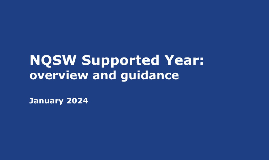 NQSW Supported Year overview and guidance 2024 